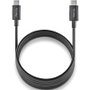 NGS Cable USB-C a USB-C ZYRO 60W-1 de 1m, 60W, Negro